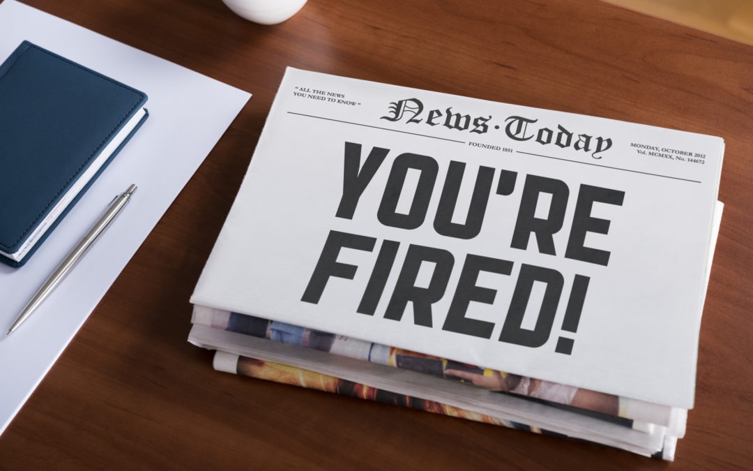 What to Do When You’re Fired